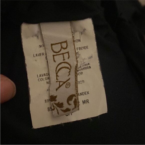 Becca Color Code Wrap Strappy Bikini Top in Black Size Small - Picture 9 of 10